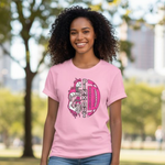 WARRIORS PINK OUT FOOTBALL TEE