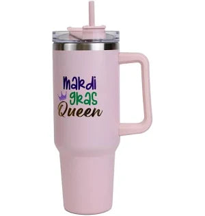 MARDI GRAS QUEEN TUMBLER