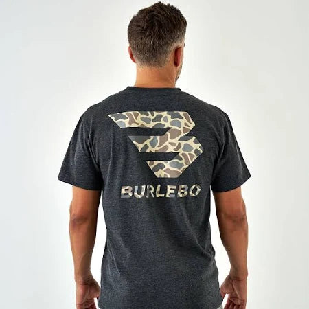 BURLEBO FLYING B DEER CAMO TSHIRT