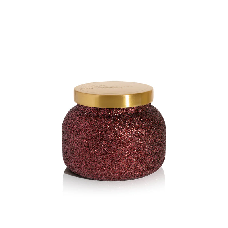 CAPRI BLUE SIGNATURE GLAM TINSEL & SPICE  CANDLE