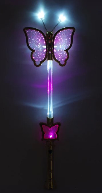 LIGHT UP BUTTERFLY WAND