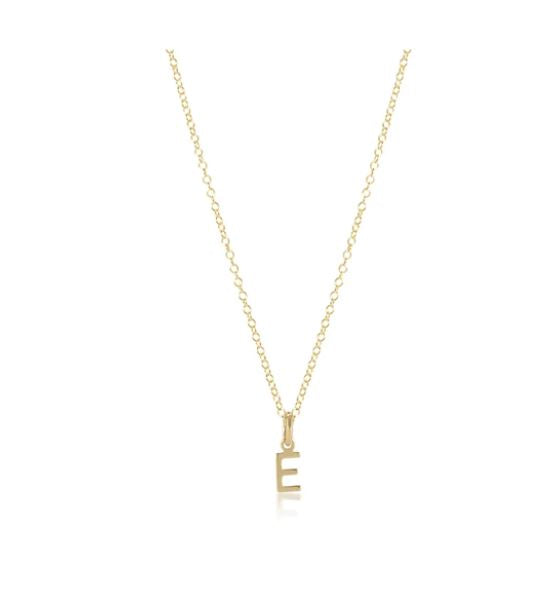 RESPECT GOLD CHARM 16 INCH NECKLACE INTINAL