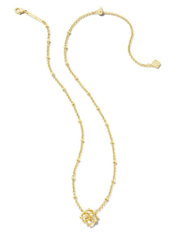 KELLY PENDANT NECKLACE GOLD