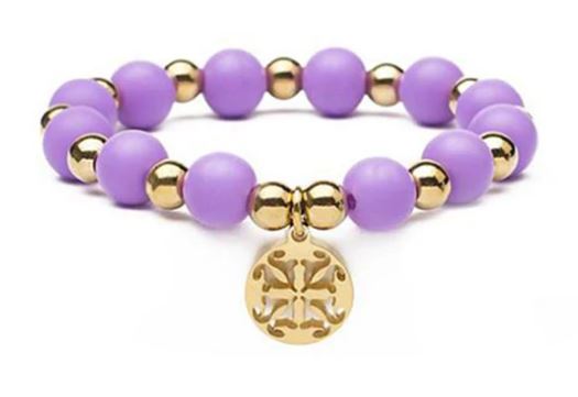 LILAC ERIN SILICONE BRACELET