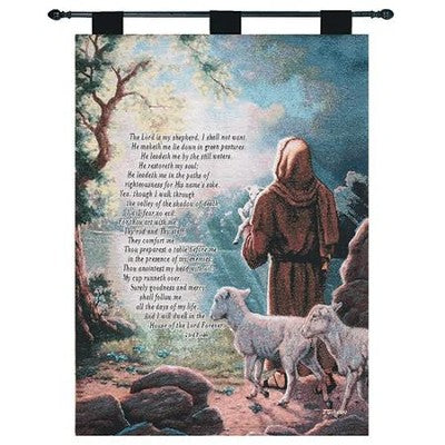 The Lord is My Shepherd Tapestry