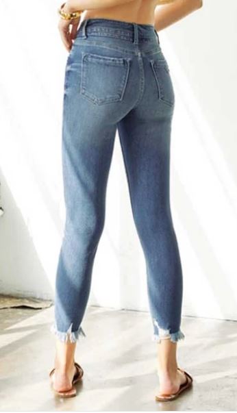 Lucia High Rise Ankle Skinny Jeans
