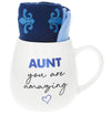 AUNT MUG AND SOCK SET