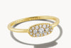 GRAYSON CRYSTAL GOLD WHITE RING