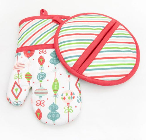 MARY SQUARE POTHOLDER SET