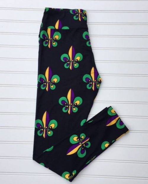 MARDI GRAS LEGGINGS