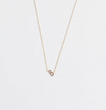 INITIAL GOLD NECKLACES