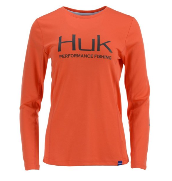 HUK ICON LS CORAL