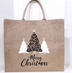 LEOPARD CHRISTMAS TREE TOTE