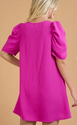 QUINN PUFF SLEEVE DRESS