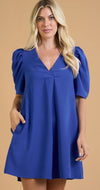 QUINN PUFF SLEEVE DRESS