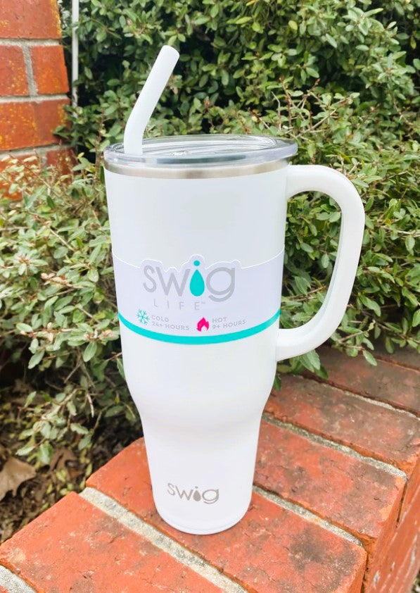 SWIG WHITE TUMBLERS