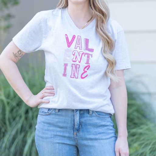 VALENTINE VNECK SHIRT