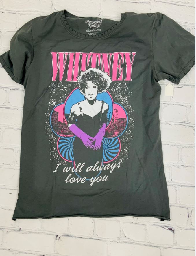 WHITNEY I WILL ALWAYS LOVE YOU TEE
